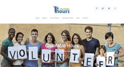 Desktop Screenshot of charitablehours.org
