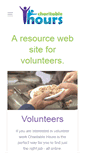 Mobile Screenshot of charitablehours.org